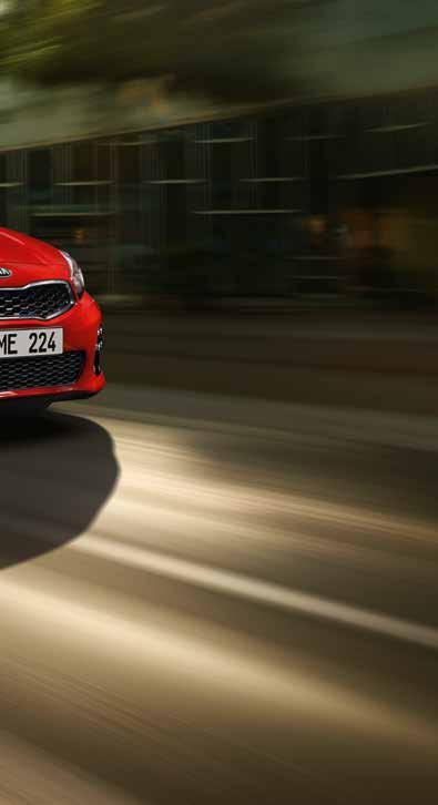 Safety technology Surrounded by a strong team Wherever you re headed, the new Kia cee d gets you there safely For the greatest stability and shock absorbance, the reinforced bodyshell on both cee d