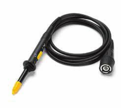 15 DIFFERENTIAL PROBE The active differential probe lets you measure floating voltages on electric