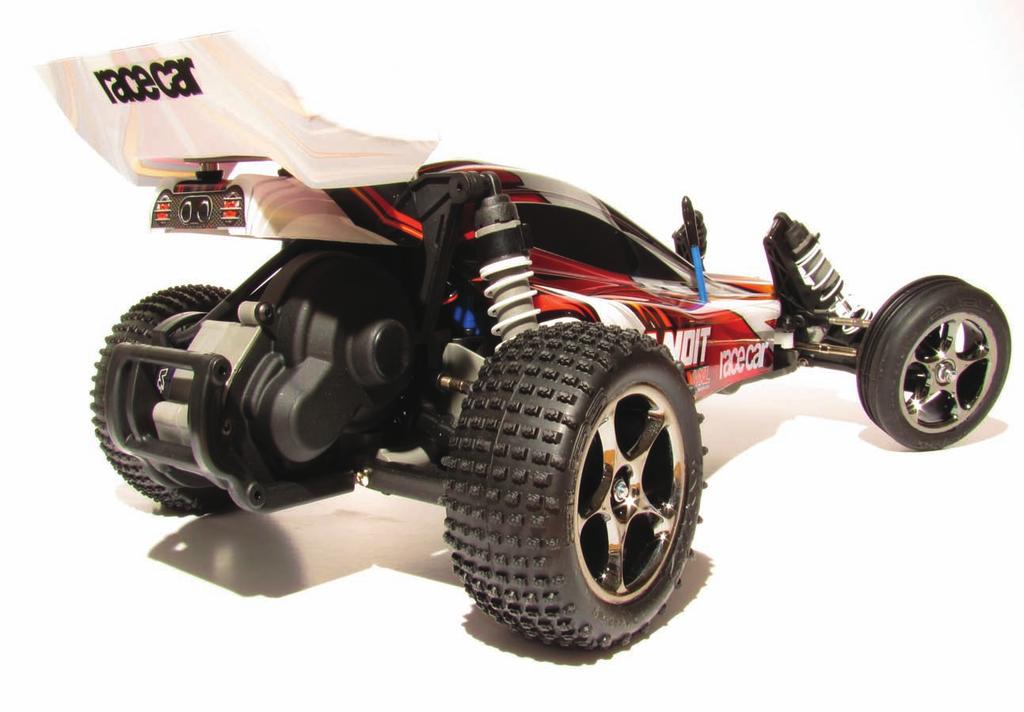 RRCi RTR REvIEW TRAxxAS 2WD ElECTRIC BUGGY vxl BAnDIT The Bandit shares most of its parts with the Rustler VXL including the central chassis, 3500 kv Velineon Motor, 3S compatible Velineon ESC,