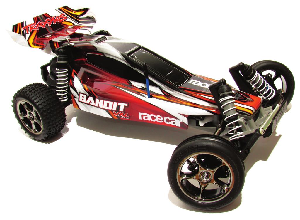 RRCi RTR REvIEw TRAxxAS 2wD ELECTRIC BUGGy vxl BANDIT Above: The Link system means that the Tx will remember the settings and model memory for up to 20 receivers without you doing a thing!