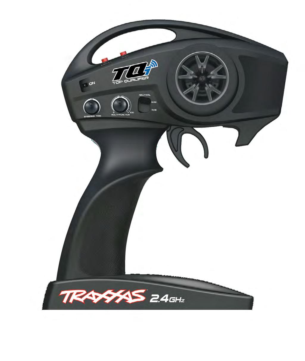 TRAXXAS TQi RADIO & VELINEON POWER SYSTEM TRAXXAS STABILITY MANAGEMENT (TSM) Traxxas Stability Management or TSM allows you to experience all the speed and acceleration that was engineered into your