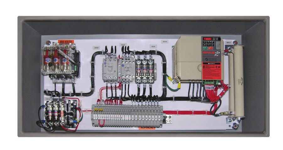 CONTROL PRODUCTS AND PANELS PRE-ENGINEERED COMPLETE CONTROL PANELS Magnetek offers pre-engineered panels featuring our high quality components designed for your specific application requirements
