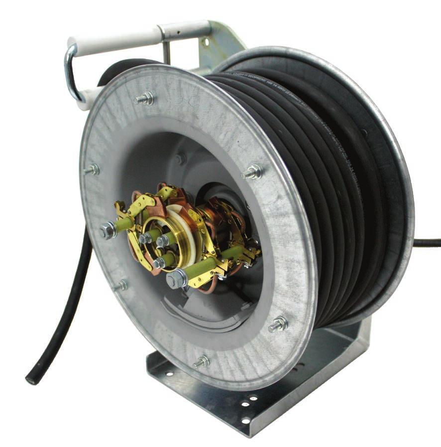 Industrial Duty Spring Reels General purpose applications Cost-effective Pre-engineered Available in five standard sizes Mill Duty Reels Heavy-duty applications Harsh environments Ideal for high duty