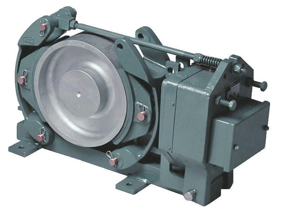BRAKES 200S GENERAL PURPOSE INDUSTRIAL SHOE BRAKES Compact size/low shaft height Designed for industrial duty applications requiring minimal maintenance Suitable for many VFD crane applications