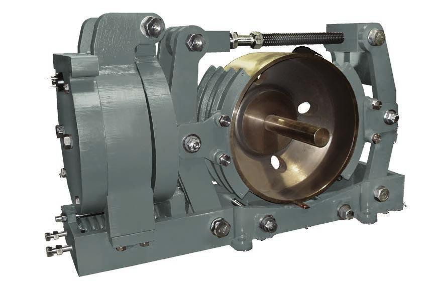 TORQUE Type MSH Hydraulically operated brake BRAKES 300M AIST MILL DUTY SHOE BRAKES Reliable braking, minimum downtime Mill duty design requires minimal maintenance in severe duty and harsh
