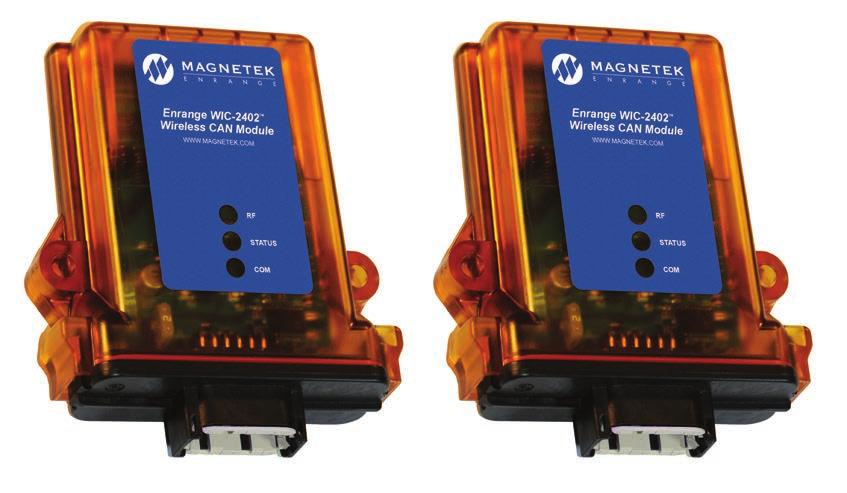 RADIO REMOTE CONTROLS RECEIVERS IDEAL FOR FLUID POWER ENRANGE WIC-2402 WIRELESS CAN MODULE OUTPUTS 4 digital on/off INPUTS NA