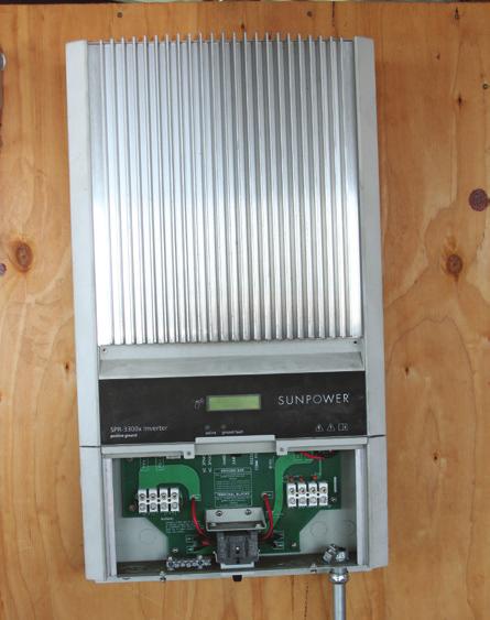 You may have a string inverter on your wall or micro inverters, which are smaller and