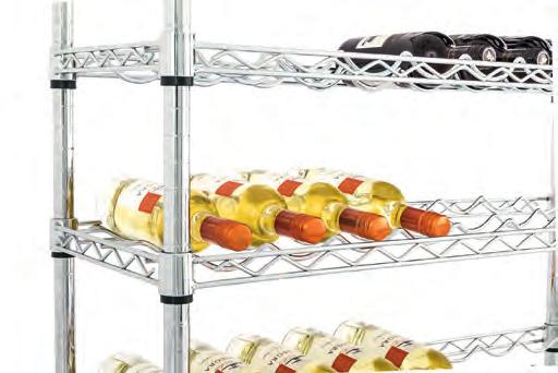 collars for all  Low Height Wine Rack Capacity (bottles) 854 x 915 x 355 CWSKIT5WR 36 121.