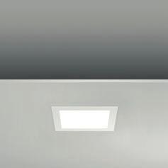 EMERGENCY LIGHTING Recessed downlights Series: Toledo Flat Square Type of Protection: IP 40 Protection Class: I Ceiling Thickness: 1-20 mm For escape route illumination Housing: die-cast aluminium.