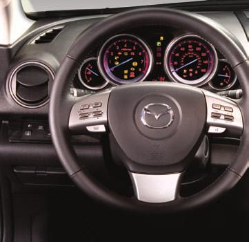 Driver s View (shown with optional Lighting/Turn signal (P. 9) wiper/ washer (P.