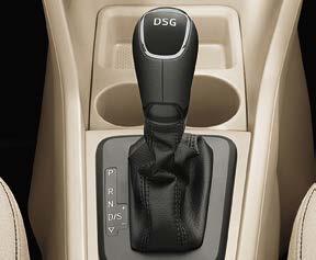 DIRECT SHIFT GEARBOX (DSG) DSG automatically adapts to your driving style,
