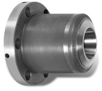 5 & 16 ead Length Power hucks Setrite four-screw adjustment feature allows accuracy adjustment to virtually zero, eliminating any error in the collet Main spindle and sub-spindle N chuck applications