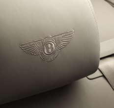 Specification Clockwise: Dark Stained Burr Walnut veneer, embroidered Bentley emblem to