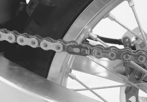 Drive Chain Drive chain updated to a lighter version Minor change to the upper chain roller L0: D.