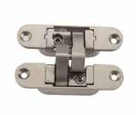 ) For wood doors and frames Concealed installation 9 5 up to 60kg/2pcs. (132 lbs.