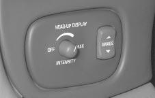 When the ignition key is turned to ON, all possible HUD images will come on, then the HUD will operate normally.