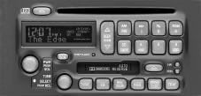 AM-FM Stereo with Cassette Tape and Compact Disc Player with Programmable Equalization and Radio Data System (RDS) (If Equipped) Playing the Radio PWR (Power): Press this knob to turn the system on