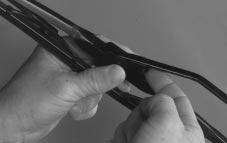 Windshield Wiper Blade Replacement Windshield wiper blades should be inspected at least twice a year for wear or cracking. See Wiper Blade Check in the Index for more information.