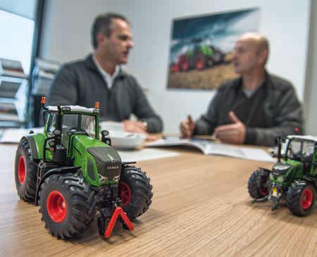 The Fendt 500 Vario ontinues in the tradition of its predeessors and delivers hih performane at low enine speeds to redue wear on any of the trator omponents and keep diesel and AdBlue onsumption as