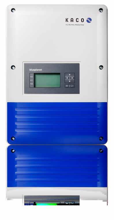 10.0 TL3 NEW NEW Your quickest way to the highest yields. The transformerless, three-phase inverters blueplanet 5.0 TL3 to 10.0 TL3. All of the advantages of the larger 3-phase inverters can now be found in one power class which is just perfect for private roof systems as well as small commercial applications.