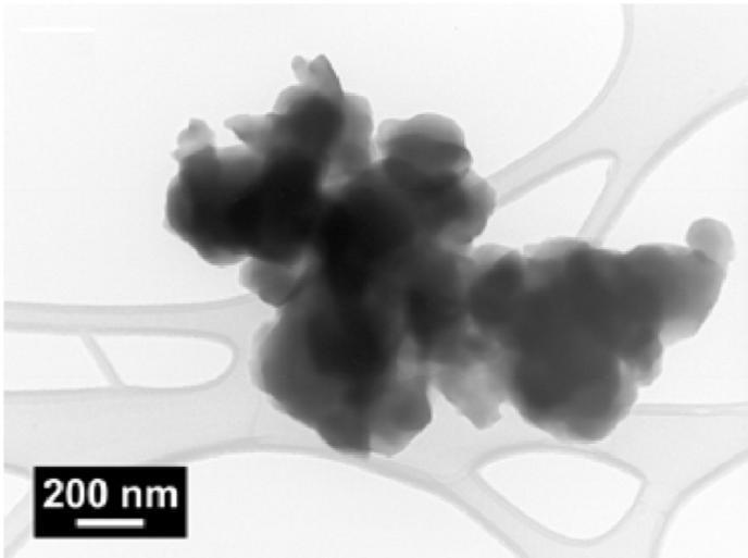 market, and in this work was applied to EURO 5 compliant catalysts for DOC, DPF and SCR systems. Figure 1. TEM micrograph of MoS 2 
