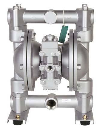 Polypropylene pumps have a maximum liquid temperature of 180 F (82 C) regardless of diaphragm material. Air Supply Pressure (All Models) 20 100 PSI (1.