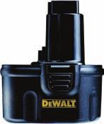 43 Cordless Power Tool Batteries Dewalt NiCad Batteries 12V to 18V High capacity replacement batteries - 50% more run-time than 2.0 Ah NiCd packs Small size - the same size as 2.