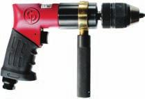 Drills Pistol Grip RP1454 Pistol Grip RP9287 Free Speed: 2900 rpm Motor Power: 0.38 kw Chuck Size: 10 mm Spindle Thread: 3/8"-24 Length: 199 mm Weight: 1.