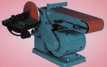98 Belt Disc Sanders/Linisher 129 Easy ordering by phone, fax, email, web or via your local Brammer Sales and Service Centre 4" Belt and 6" Disc Invaluable workshop machine for use with woods,