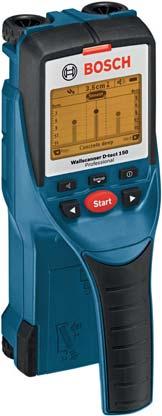 15 cm deep Digital display of material properties and maximum permitted drilling depth Order number 0 601 010.