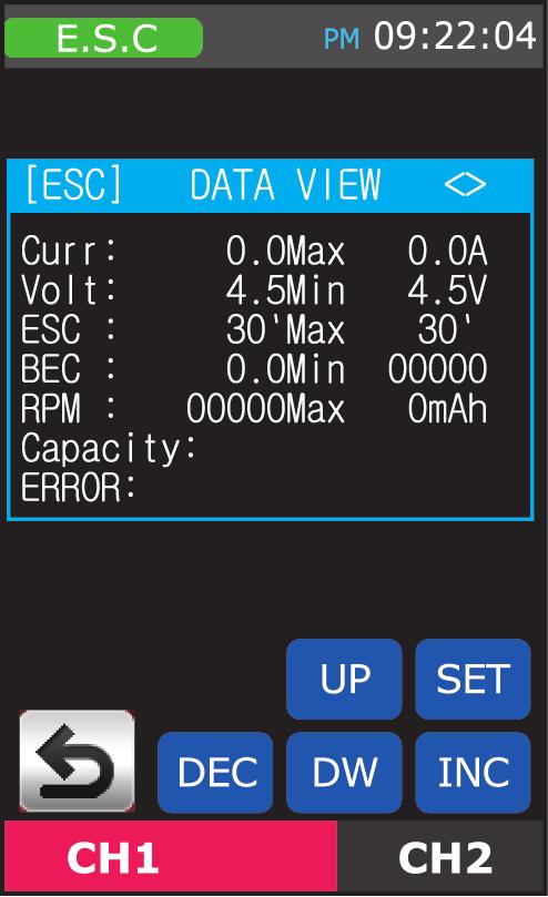 The preset voltage can be outputted for setups without a temperature sensor. The temperature setup range is 515V.
