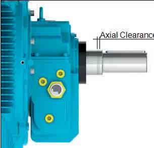 Remove or fi x the shaft key fi rmly when the motor is operated without coupling in order to prevent accidents. 6..1.