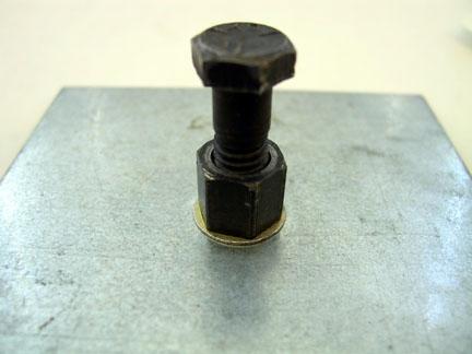 Use the Rivet Nut installation tool as per the included instructions.