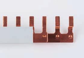 Busbars UL 077 cuttable Busbars for the connection of circuit breakers type SUxxxUC