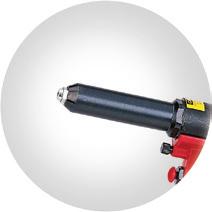 Automatic Tools New marson head These next-generation, professional-series air/hydraulic riveters are designed to be light weight and well-balanced.