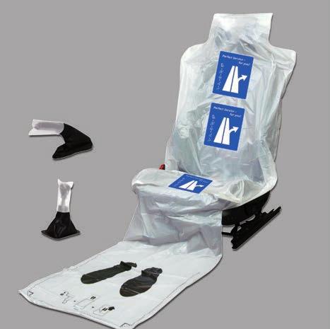 Workshop Range Integral 4 in 1 Element 1 Non-Slip Integral Seat Protection tailored head rest gives better rear view vision protects against oil, dirt and water dimensions: seat cover 880 x 1500 mm 4