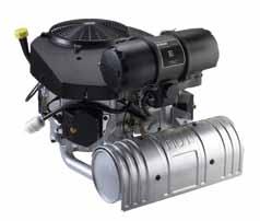 32.5-37 hp Command PRO Cooling: Air Cylinders: V-Twin Shaft: Vertical Warranty: 3-Yr Commercial Engine Type: Four-cycle, gasoline, OHV, cast-iron cylinder liners, aluminum block Additional Features: