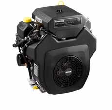 19-27 hp Command PRO Cooling: Air Cylinders: V-Twin Shaft: Horizontal Warranty: 3-Yr Commercial Engine Type: Four-cycle, gasoline, OHV, cast-iron cylinder liners, aluminum block Additional Features: