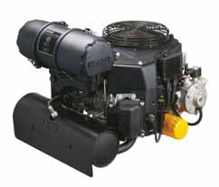 22-24 hp Command PRO Closed-Loop Propane EFI Cooling: Air Cylinders: V-Twin Shaft: Vertical Warranty: 3-Yr Commercial Engine Type: Closed-loop propane EFI, four-cycle, OHV, cast-iron cylinder liners,