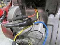 18 Step 13: Route engine safety shut-off wire