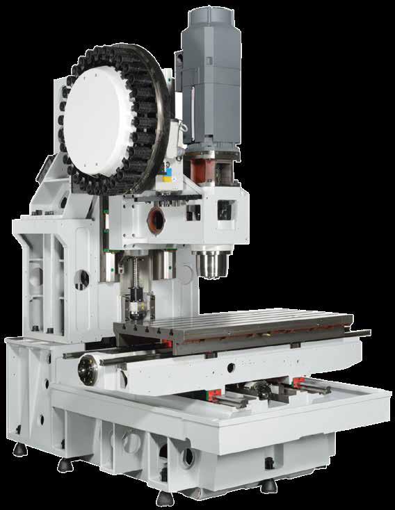 MACHINE CONSTRUCTION V1000 machine structure The ATC mount is designed to properly support the ATC s weight by putting the force directly into the column for superior stability, rigidity and