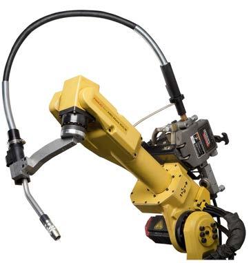 Magnum PRO Robotic Guns ACCESSORIES Processes MIG, MIG Pulsed, Flux-Cored Product Number See chart below Thru-Arm Torch Current Range: 550A Duty Cycle: 00% Wire Diameter:.035-5/64 in. (0.9-2.