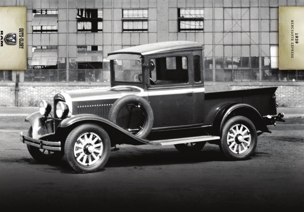 1926 1924 1920 1921 1923 Dodge Brothers, Inc. builds its 1 millionth vehicle Dodge Brothers, Inc. purchases Graham Brothers trucks 1928 Chrysler Corporation purchases Dodge Brothers, Inc.