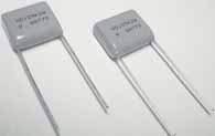 GENERAL ELECTRONIC EQUIPMENT USE PLASTIC FILM CAPACITORS MDD-HD(4HS) Series Features The size reduced by 25% of conventional Improve of pulse resistance with the technology for Automobile The buzz