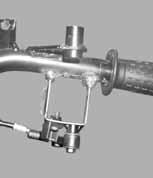 the tabs of the handlebar with the grooves in the steering stem.