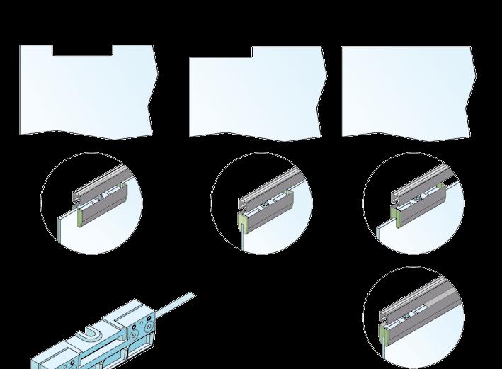 Schema di montaggio /Assembling Sistemi scorrevoli per porte / Sliding systems for interior doors SCHEMA