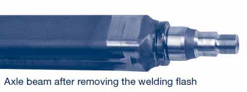 If there is no BPW axle number or none is known, BPW can identify the axle on the basis of the axle beam welding number (see also BPW Internet application for spare part lists for commercial