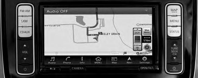 4 8 5 9 7 3 0 6 NAVIGATION SYSTEM (if so equipped) Your Navigation System can calculate a route from your current location to a preferred destination.