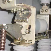 All bushing current transformer connections are wired to shorting type terminal blocks in the low voltage compartment.