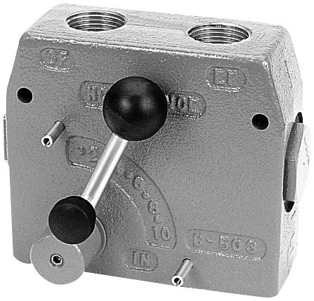 Each work section in a directional control valve also has multiple spool action or back cap options. These include: spring centering; 3-position detent; 4-position detent; magnetic release and so on.